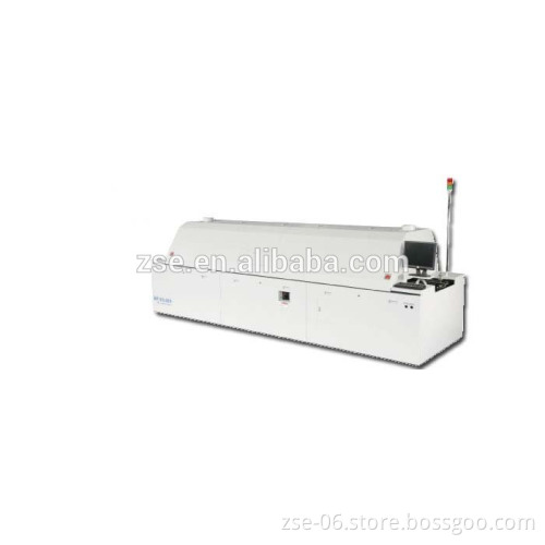 High-performance hot air AC06 ETC 8 heating zone desktop reflow oven reflow soldering system saving energy